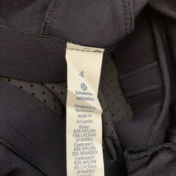 Dark Blue Tank Bra - Picture 2 of 3